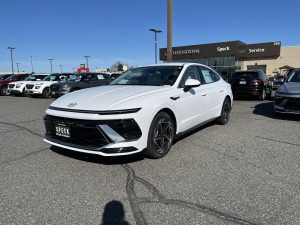 Exterior image of a Hyundai Elantra