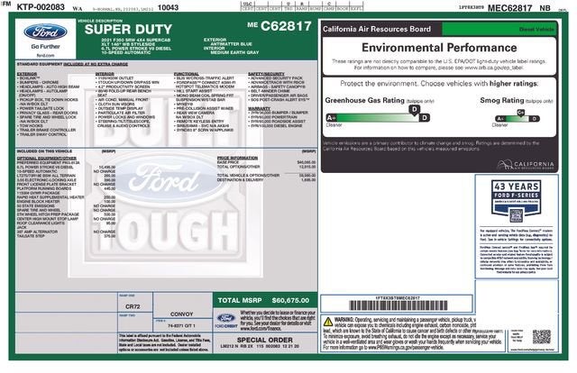 2021 Ford Super Duty F-350 SRW XL