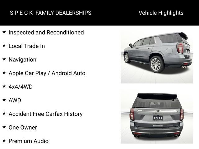 2021 Chevrolet Tahoe Premier