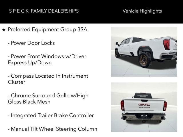 2021 GMC Sierra 3500 HD SLE