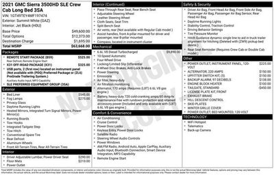 2021 GMC Sierra 3500 HD SLE