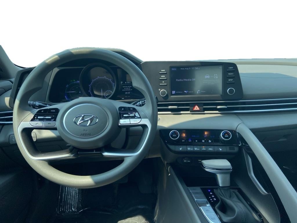 2023 Hyundai ELANTRA HYBRID Blue