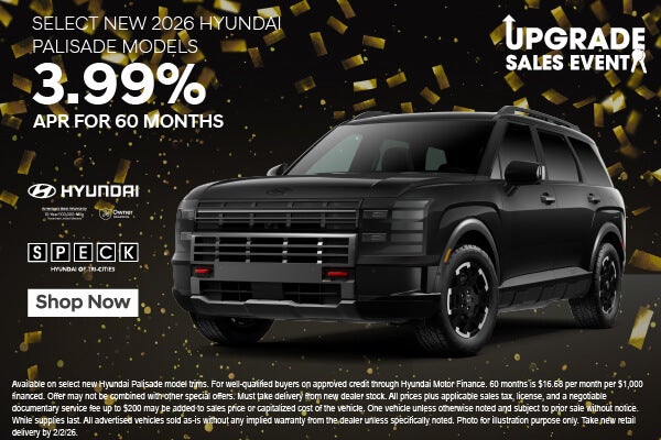 NEW 2026 HYUNDAI PALISADE MODELS