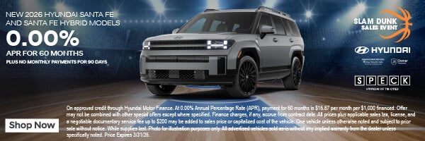 hyundai santa fe apr special