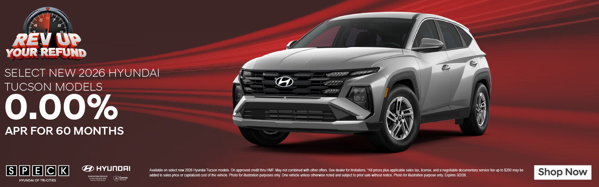 0 apr for 60 months on a hyundai tucson