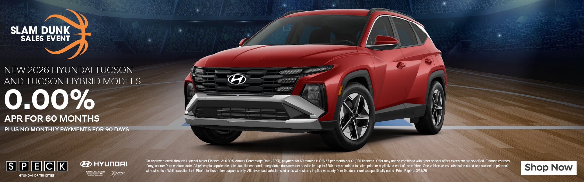 0 apr for 60 hyundai tucson