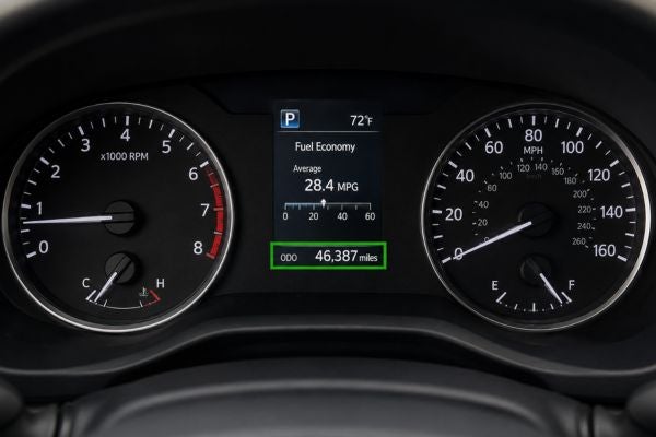 dashboard odometer