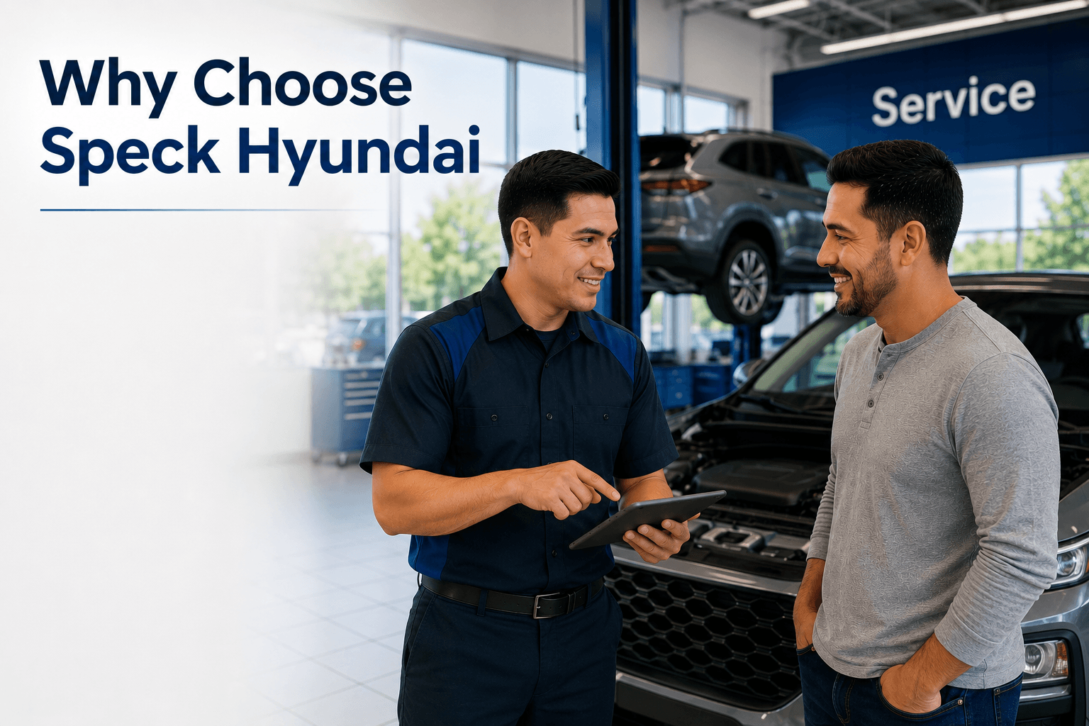 Speck Hyundai of Tri-Cities service department